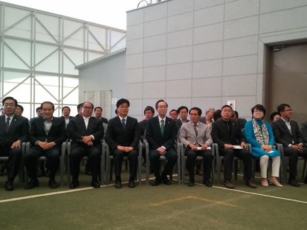 도의회 문건위, 어르신 생활체육대회 개회식 참석 2