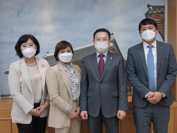 송지용 의장,MG새마을금고 관계자와 간담 2