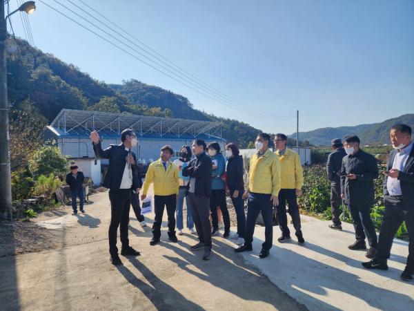 윤수봉 도의원, 상습 농경지 침수 해소 방안 촉구 2