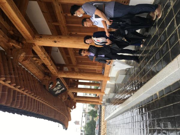 홍성임 도의원, 전라감영지 현장 점검 3