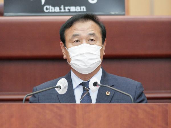 김만기 의원, 서해안 철도 건설 촉구 2