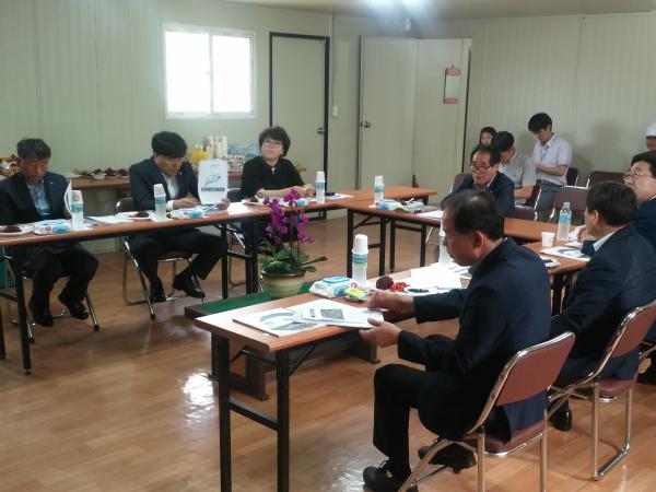 문건위, 봉서천 생태하천 조성사업 현장점검 2