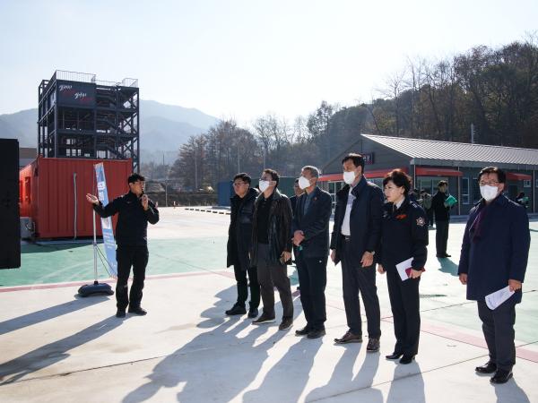 25.11.26. 문화안전소방위원회 현지의정활동(표준 실화재 훈련시설) 3