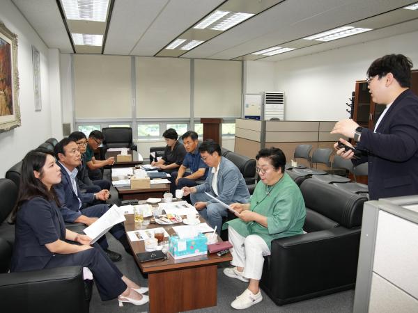 25.08.22. 한빛원전 대책 특별위원회 간담회 2