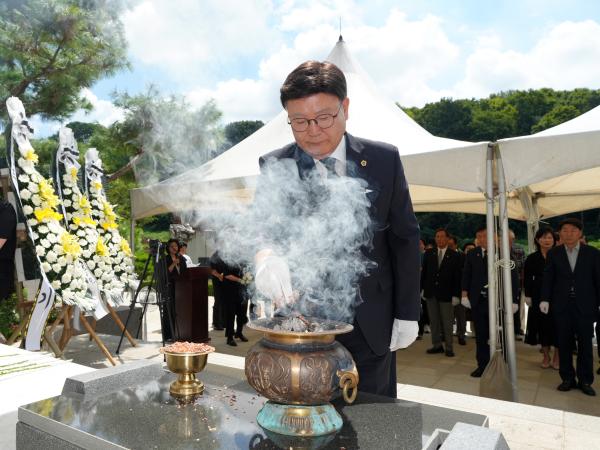 25.08.15. 제80주년 광복절 전북독립운동추념탑 참배